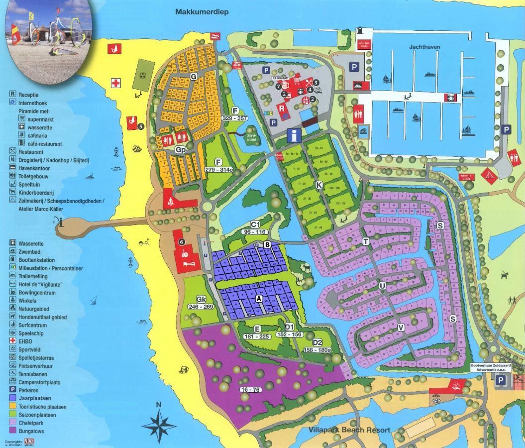 Vakantiehuisje Makkum Nl - T11 Eksteriør bilde